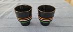 2 x TOUCH ESPRESSO CUPS Nespresso GECKELER MICHELS, Ophalen of Verzenden, Keramiek