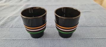 2 x TOUCH ESPRESSO CUPS Nespresso GECKELER MICHELS beschikbaar voor biedingen