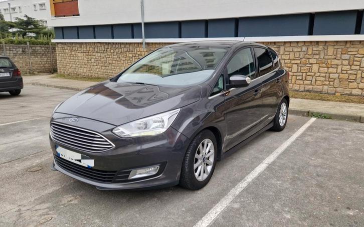 Ford C-Max 1.0 EcoBoost 125ch - 2018 - 64000km - 1ère main, Auto's, Ford, Particulier, C-Max, Benzine, 5 deurs, Handgeschakeld