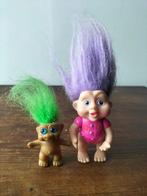 Duo figurines vintages trolls, Enfants & Bébés, Utilisé, Enlèvement ou Envoi