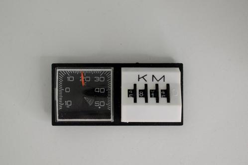 Oldtimer dagteller temperatuurmeter km vw kever t1 accesoire, Auto diversen, Auto-accessoires, Zo goed als nieuw, Ophalen of Verzenden