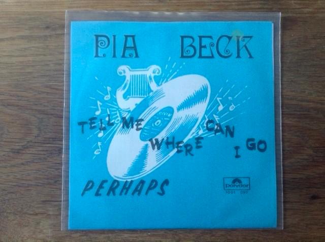 single pia beck, Cd's en Dvd's, Vinyl Singles, Single, Jazz en Blues, 7 inch, Ophalen of Verzenden
