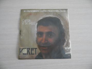 CANTA  Y SE FELIZ    PERET     EUROVISION   1974, Enlèvement ou Envoi, Comme neuf, Autres formats