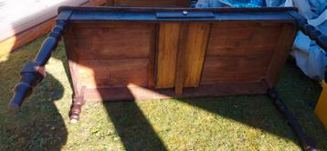 Boerentafel met 4 stoelen, Huis en Inrichting, Tafels | Eettafels, Ophalen, Gebruikt
