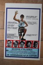 Filmaffiche Revenge Of The Nerds 1984 filmposter, Rechthoekig Staand, Ophalen of Verzenden, Zo goed als nieuw, A1 t/m A3