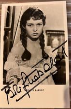 Handtekening van Brigitte Bardot, Verzamelen, Ophalen of Verzenden, Zo goed als nieuw, Film, Foto of Kaart