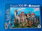 puzzel playmobiel van 100 stuks kasteel nieuw, Ophalen of Verzenden, Nieuw