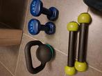 Gewichten 6kg, 2kg en 500g, Sport en Fitness, Fitnessmaterialen, Ophalen of Verzenden, Zo goed als nieuw