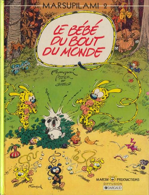 Marsupilami,Le bébé du bout du monde,Première édition, Boeken, Stripverhalen, Gelezen, Eén stripboek, Ophalen of Verzenden