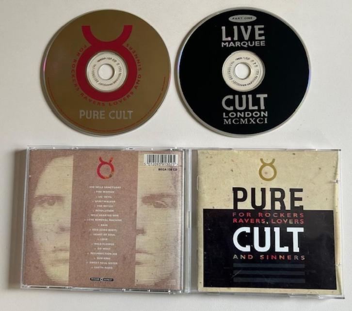 2CD PURE CULT - FOR ROCKERS RAVERS, LOVERS AND SINNERS, Cd's en Dvd's, Cd's | Rock, Zo goed als nieuw, Poprock, Ophalen of Verzenden