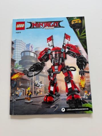 Lego 70615 - The Ninjago Movie- De Vuurmecha beschikbaar voor biedingen