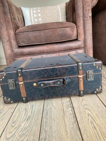 Te koop: Vintage koffer / decoratiekist beschikbaar voor biedingen