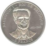 Pièce Roi BAUDOUIN I 2000  5 francs - 1930-1993, Timbres & Monnaies, Enlèvement, Monnaie en vrac