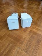 Witte luidsprekerschotten voor Bose-luidsprekers, Audio, Tv en Foto, Luidsprekerboxen, Ophalen of Verzenden, Gebruikt, Front, Rear of Stereo speakers