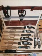 Étui avec set de 11 couteaux et ciseaux, Enlèvement ou Envoi, Neuf