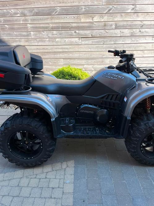 Titanium boeren quad CF MOTO, Motoren, Quads en Trikes, 12 t/m 35 kW, 4 cilinders, Ophalen