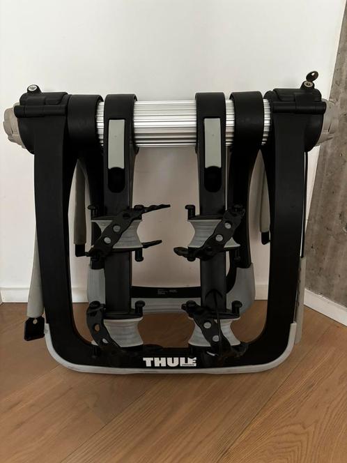 Porte-vélo Thule RaceWay 991 pour 2 vélos sur hayon arrière, Auto diversen, Fietsendragers, Zo goed als nieuw, Achterklepdrager