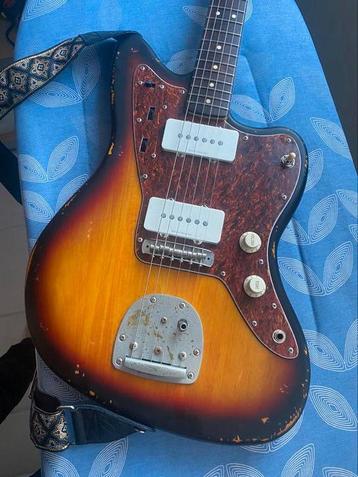 Squier Jazzmaster relic, Muziek en Instrumenten, Ophalen, Fender
