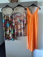 Zomerjurk, zonnejurk, strandjurk, Norah e.a. mt 42, Kleding | Dames, Maat 42/44 (L), Oranje, Ophalen of Verzenden, Zo goed als nieuw