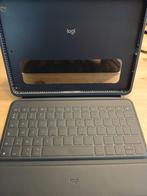 Dunne, beschermende toetsenbordcase voor Ipad - Logitech, Gebruikt, Logitech G, Azerty, Ophalen of Verzenden