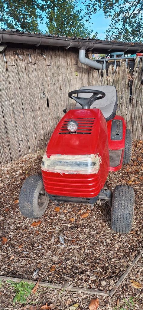 Toro zitmaaier 16pk met kar en bladveger, Tuin en Terras, Zitmaaiers, Opvangbak, Ophalen