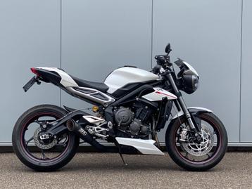 Triumph Street Triple RS 765 / SC Project /Handvatverwarming beschikbaar voor biedingen
