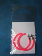 Roze 3/4 oorringen (NIEUW), Handtassen en Accessoires, Oorbellen, Overige materialen, Nieuw, Ophalen of Verzenden, Roze