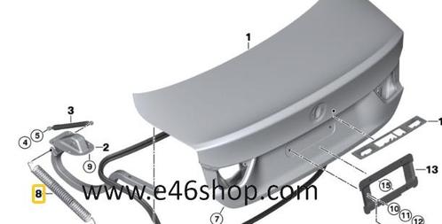 TREKVEER ACHTERKLEP BMW 4 F82 OE 51248061661, Auto-onderdelen, Carrosserie, BMW, Nieuw, Ophalen of Verzenden