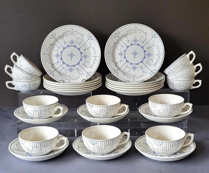 ✔️Royal Boch Copenhague Servies, Antiek en Kunst, Antiek | Servies compleet, Verzenden