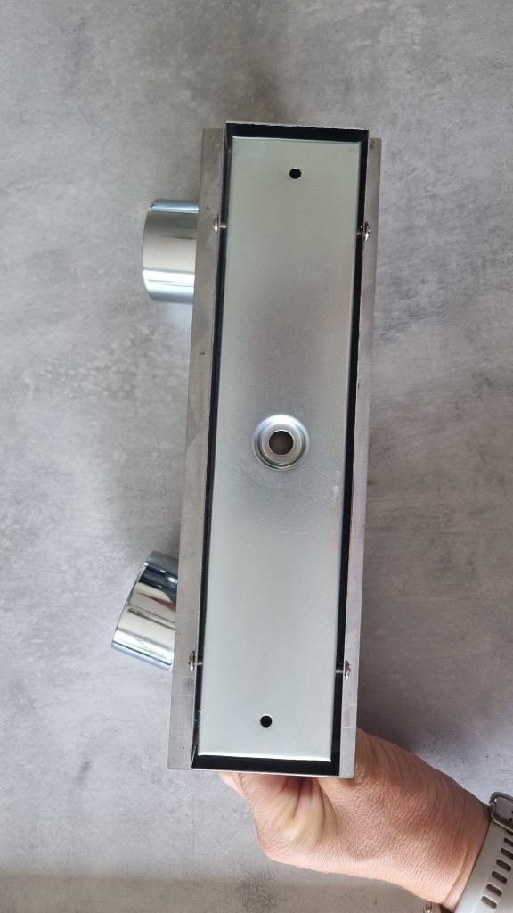 Chromen Dubbele Wand-/Plafondlamp, Huis en Inrichting, Lampen | Plafondlampen, Zo goed als nieuw, Metaal, Ophalen of Verzenden