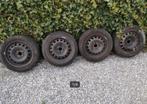 4 originele 15 inch stalen velgen Peugeot 207 SW (4x108), Auto-onderdelen, Ophalen, Gebruikt, Citroën