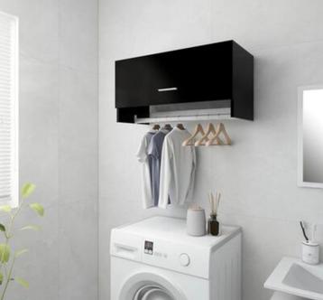 Nieuwe zwarte hangende opbergkast beschikbaar voor biedingen