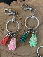 Labubu sleutelhanger, NIEUW (roze of groen), Ophalen of Verzenden, Nieuw, Knuffel of Figuurtje