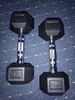 2 * Hex dumbbells 5 kg, Sports & Fitness, Équipement de fitness, Set d’haltères, Enlèvement, Neuf