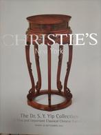CHRISTIE'S New York  - the dr S. Y. Yip Collection, Ophalen of Verzenden, Zo goed als nieuw