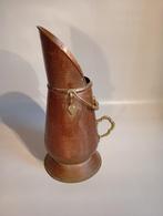 Koperen paraplubak, Ophalen, Koper