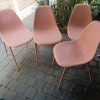 6Mooie zachtroze stoelen Leenbakker, Huis en Inrichting, Ophalen, Nieuw