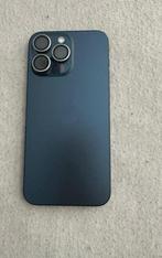 iPhone 15 Pro Max 512 GB blauwe titanium eSIM, Telecommunicatie, Mobiele telefoons | Apple iPhone, Ophalen, 512 GB, Gebruikt, Blauw