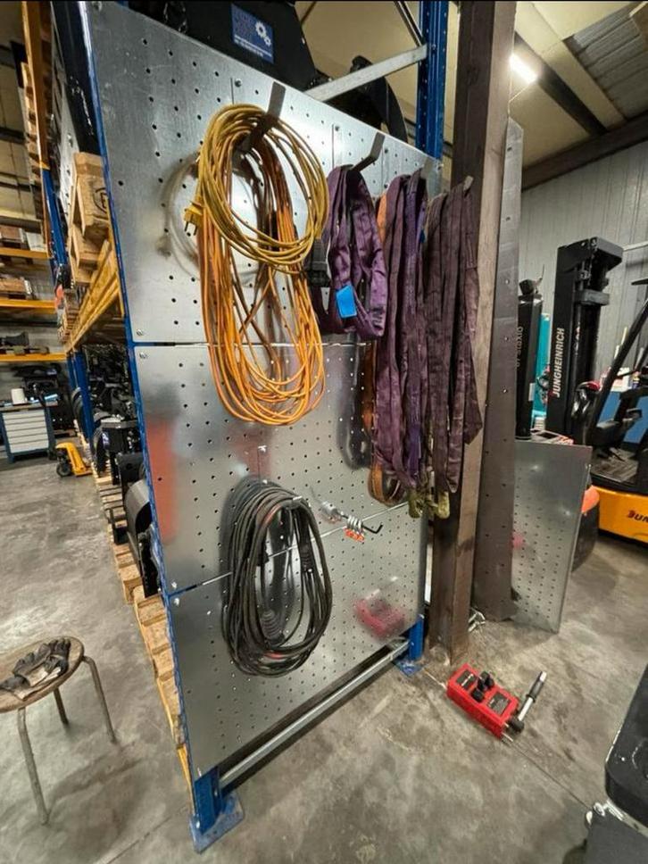 Rasterplaat rasterbord opbergen palletstelling esmena, Zakelijke goederen, Kantoor en Winkelinrichting | Magazijn, Stelling en Opslag