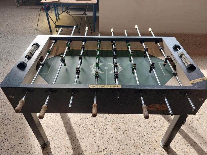 Tafelvoetbal / voetbaltafel / kicker Jupiter Homestar, Kinderen en Baby's, Speelgoed | Voetbaltafels, Zo goed als nieuw, Ophalen