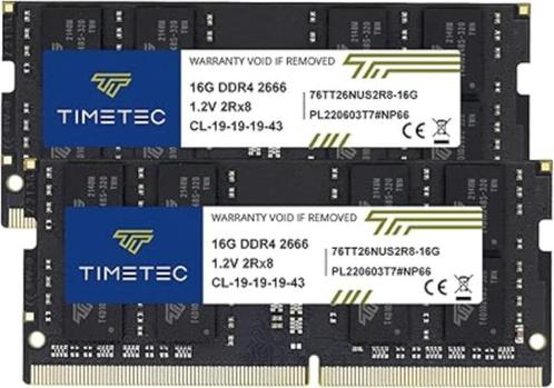 Timetec Hynix 32GB RAM Geheugen SNELLE GRATIS LEVERING, Computers en Software, RAM geheugen, Nieuw, Desktop, 16 GB, DDR4, Verzenden
