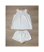 Pyjama short blanc en coton Petit Bateau - Taille 16 ans, Kleding | Dames, Pyjama's, Petit Bateau, Ophalen of Verzenden, Gedragen