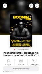 Place de concert Kaaris, Tickets & Billets