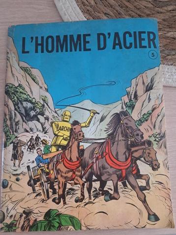 L'Homme d'acier n5, Livres, Siegel, Une BD, Enlèvement, Utilisé