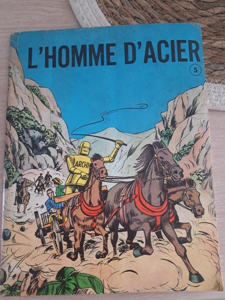 L'Homme d'acier n5, Boeken, Stripverhalen, Gelezen, Eén stripboek, Ophalen