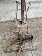 2 x pik en zeis + 2 hakmachines, Antiek en Kunst, Antiek | Gereedschap en Instrumenten, Ophalen