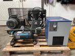 Airmec compressor + droger, Doe-het-zelf en Bouw, Compressors, Ophalen, Zo goed als nieuw