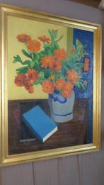 tableau Léo van Droogenbroeck,83 cm sur 63 cm avec le cadre, Antiquités & Art, Art | Peinture | Classique, Enlèvement