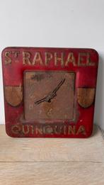 Klok St Raphael., Verzamelen, Ophalen of Verzenden, Gebruikt, Reclamebord