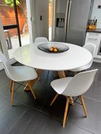 Design ronde eettafel keukentafel tafel, Ophalen, Zo goed als nieuw